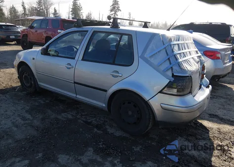 2001 Volkswagen Golf Gls Tdi z USA, uszkodzony, nr VIN 9BWGP61J714075668